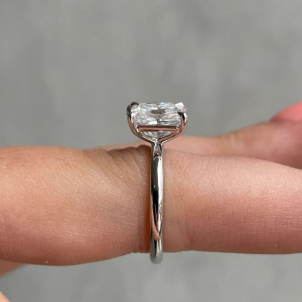 Pear And Radiant Cut Lab Diamond Toi Et Moi Ring For Her