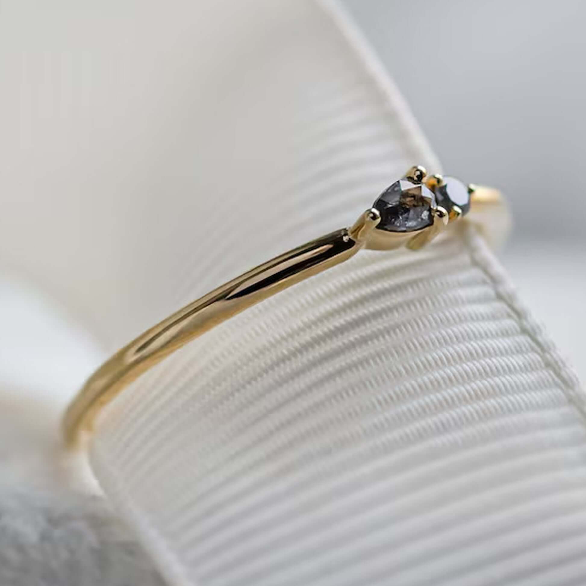 Pear Cut Statement Ring
