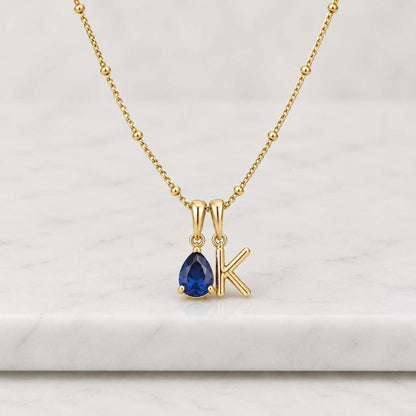 2.04Carat E/VVS2 IGI Certified Pear Lab Grown Diamond Knot Fashion Necklace, Three Stone Drop Pendant Necklace, Delicate Minimalist Necklace
