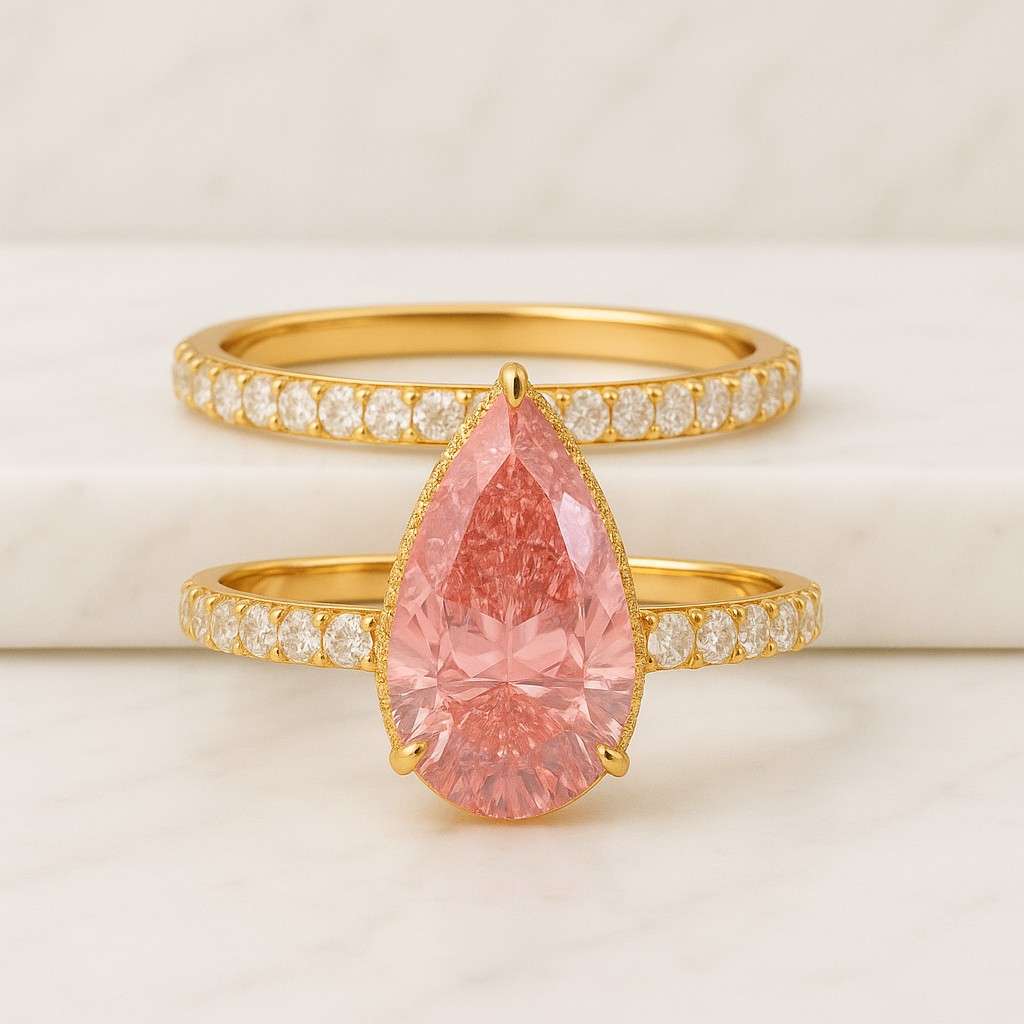 pink diamond dress rings Rare Pink Diamond Engagement Ring