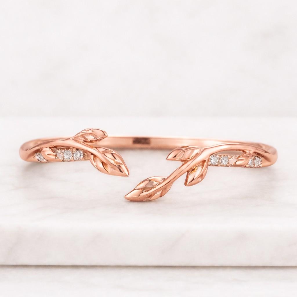perfect matching band wrap around ring