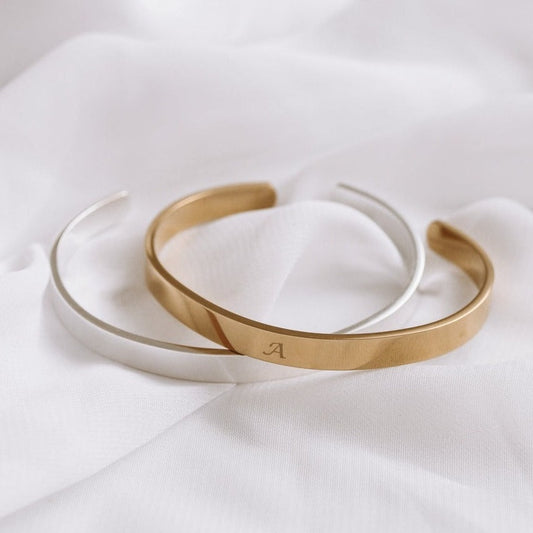 Personalised Engraved Cuff Bracelet