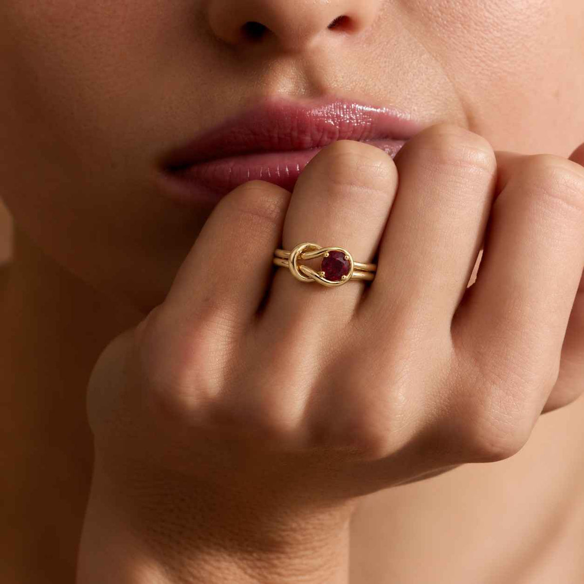 Personalized Infinity Birthstone Ring | Loyalty Teardrop Gemstones Jewelry | Name Engraving Band
