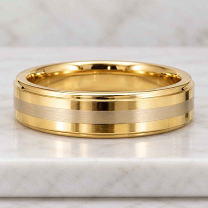 Personalized Inside Engraved Dome Ring