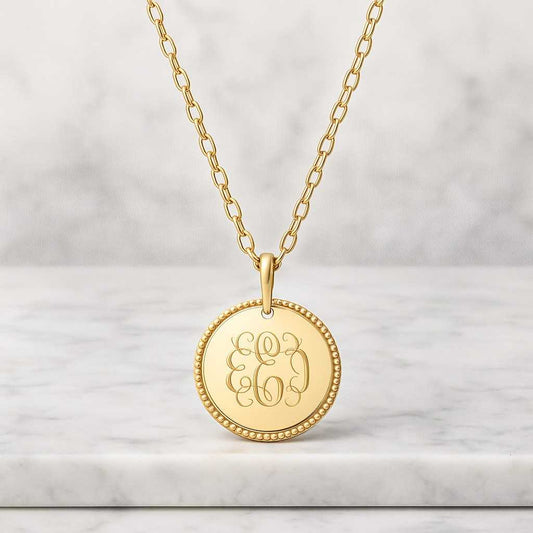 Personalized Rectangle Initial Pendant Necklace Custom Letter Necklace Personalized Jewelry Gift for her Christmas Gift Birthday Gift