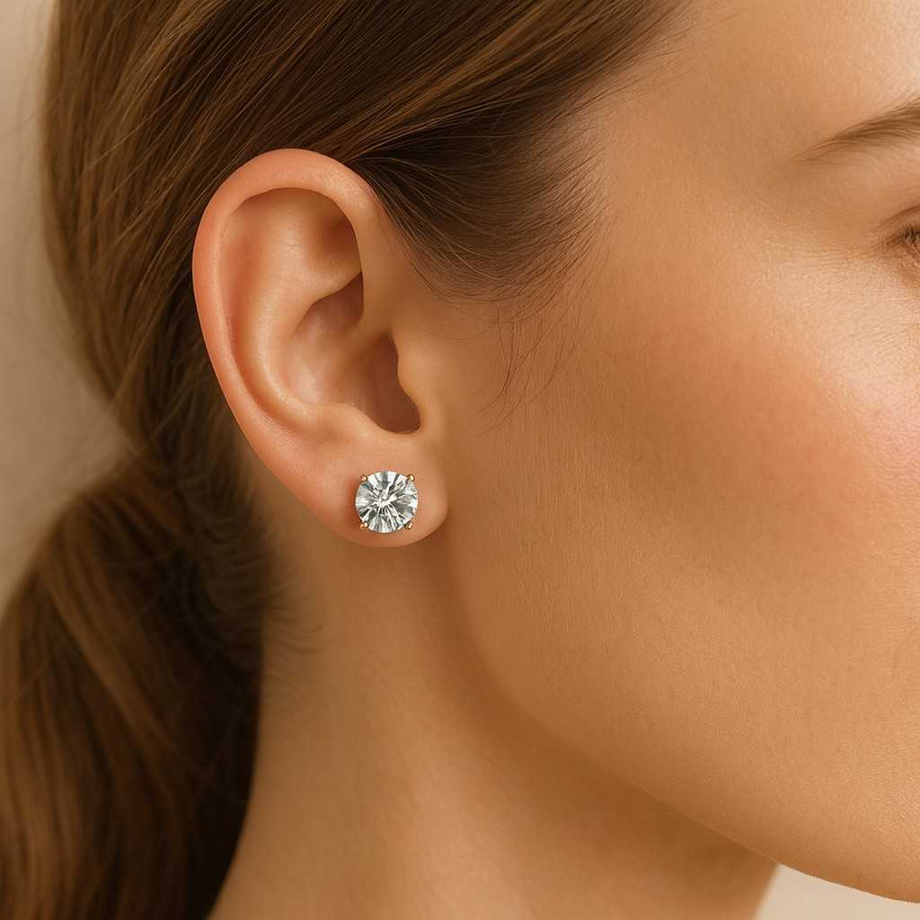 Petite Twist Moissanite Engagement Ring / Unique Sustainable Moissanite Ring for Women / 14k Gold Twisted Vine Ring / Promise Ring
