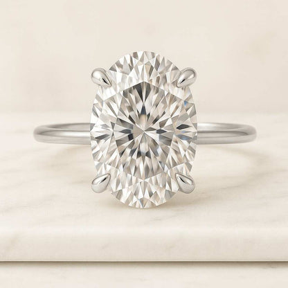 Princess Cut Lab DiamondSolitaire Ring14K Gold Solid Stackable ring1ct Diamond BandDainty Birthday GiftAnniversary Gift for Her