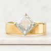 0.50 CT Kite Cut Lab Grown Diamond Solitaire Ring