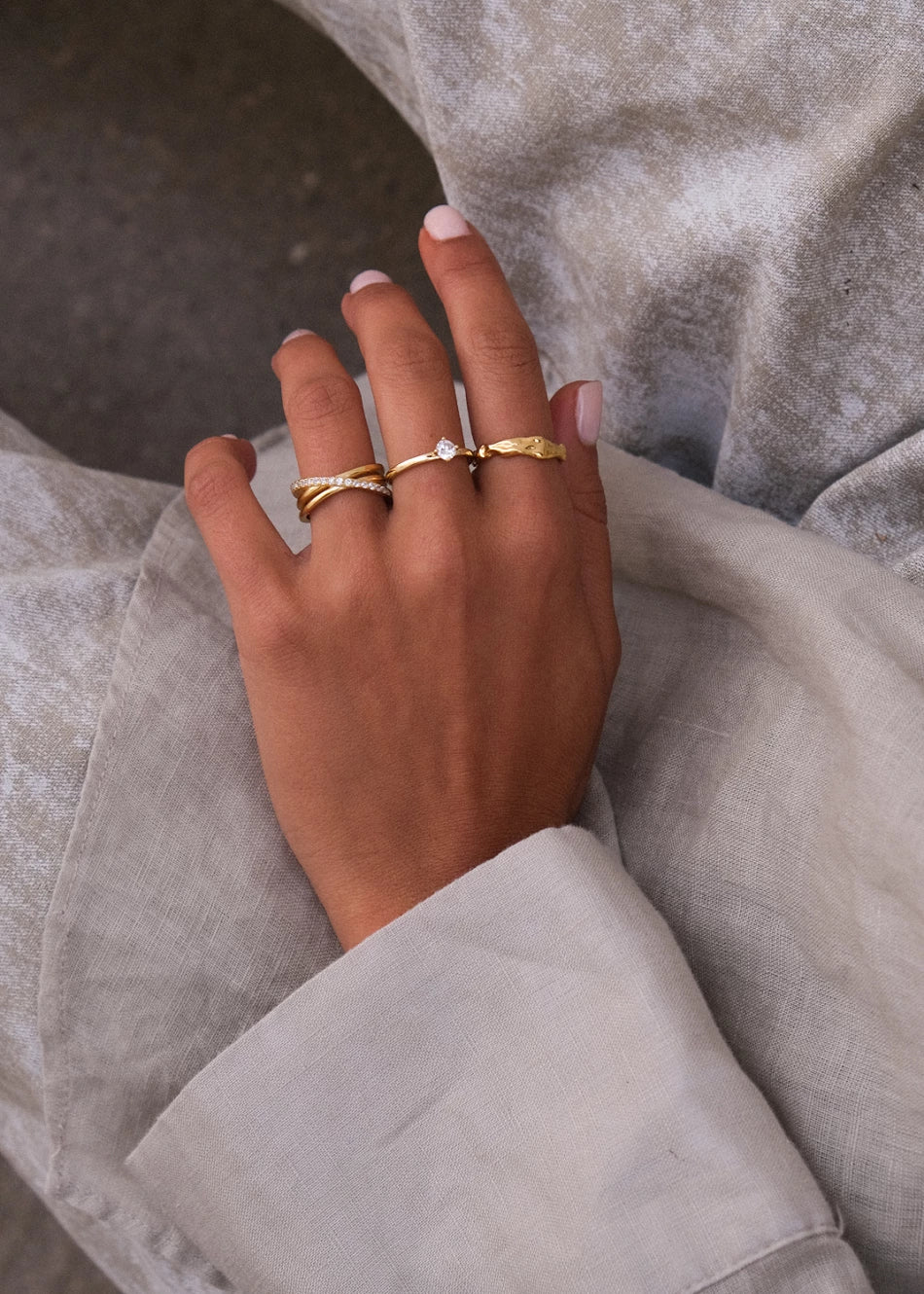 Princess Lab Grown Diamond Engagement Ring, Pave Set Wedding Ring for Her