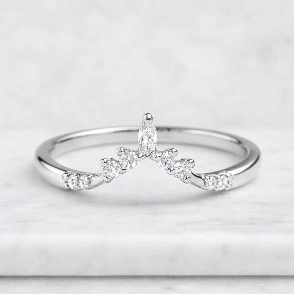 Promise Ring Anniversary Gift for Woman
