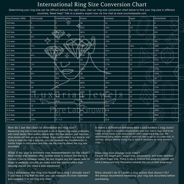 RING SIZE CHART