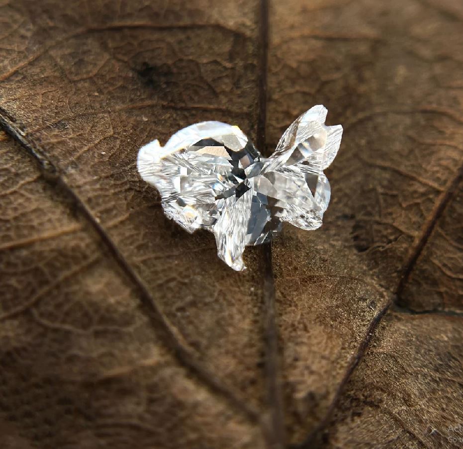 Rabbit Shape Lab Grown Diamond, IGI Certified Rabbit Cut Fancy Lab grown Diamond, Rabbit Cut Lab Grown Diamond for Jewelry