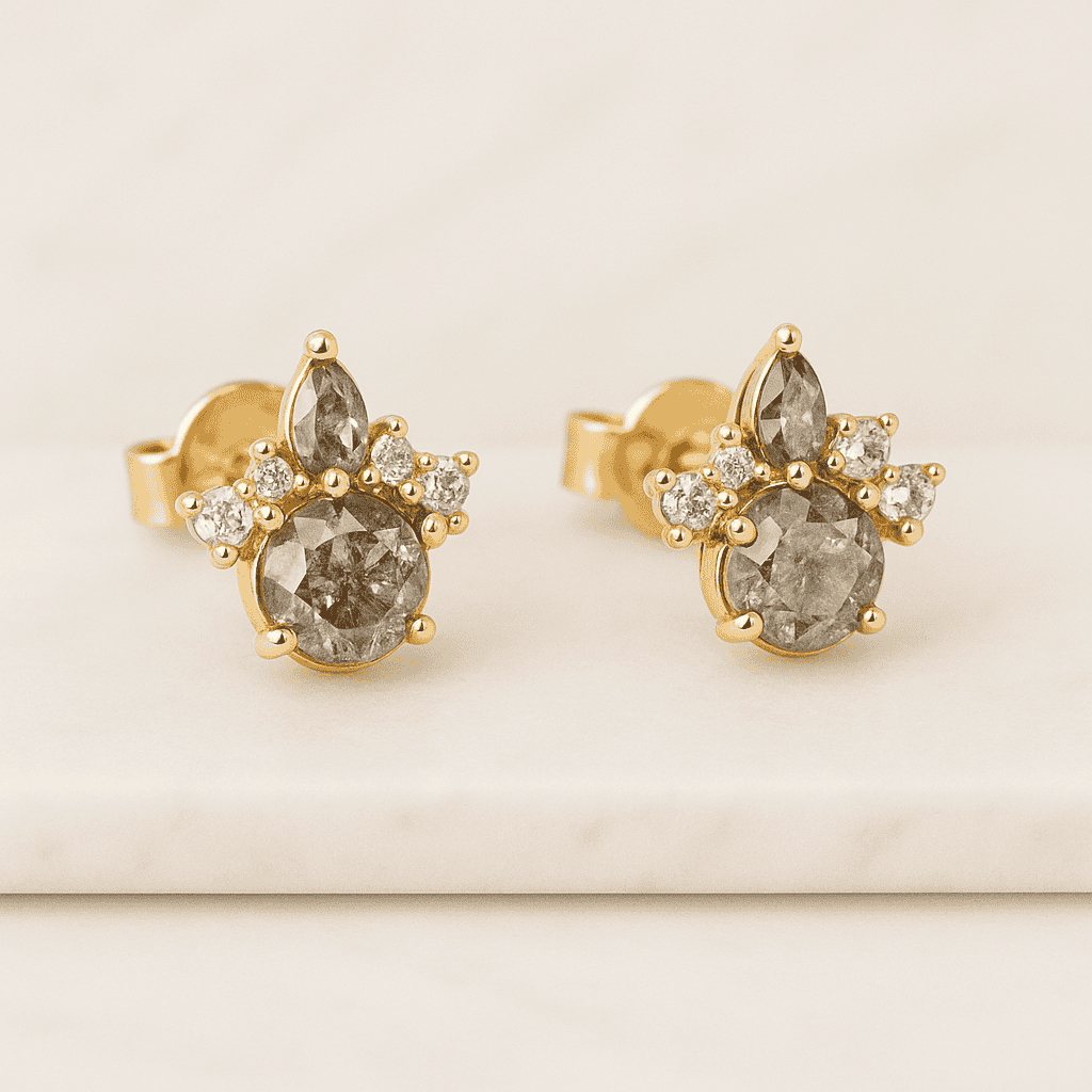 Diamond Engagement Ring Cushion Diamond Ring Unique 3 Diamond Wedding Ring Genuine Lab Grown Diamond Ring