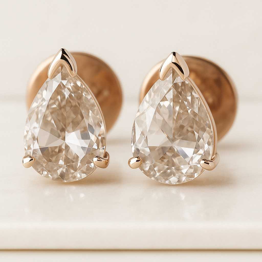 Radiant Cut Lab Grown Diamond Halo Stud Earrings Pave Set Diamond Wedding Stud Earrings