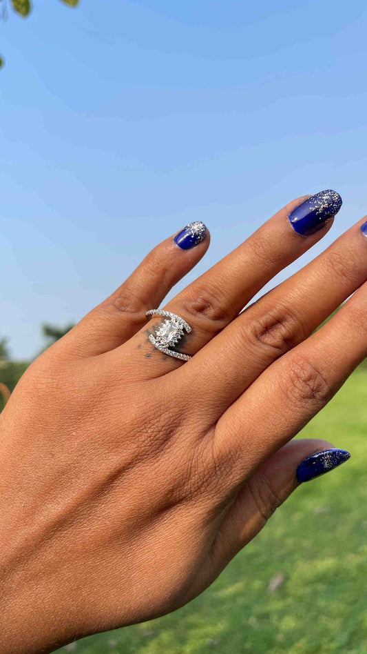 Radiant Cut Diamond Ring