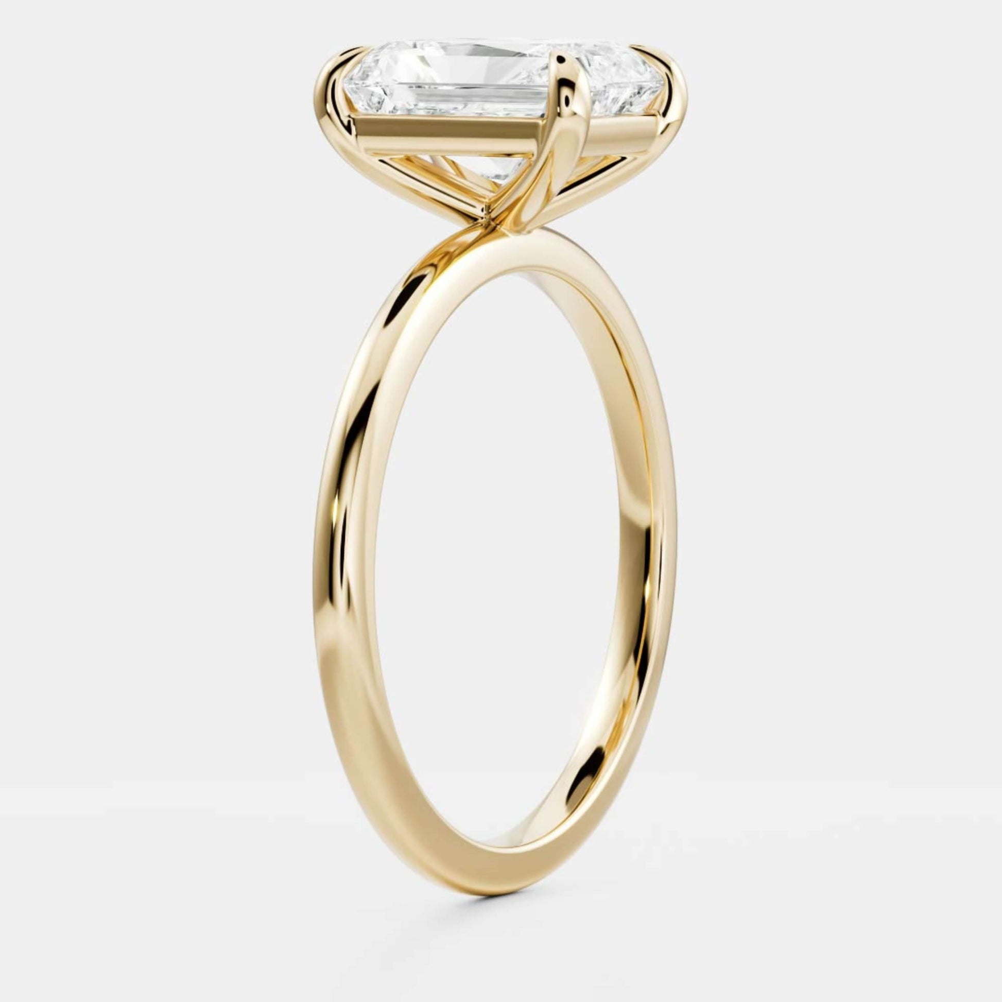 Radiant Cut Lab Grown Diamond Anniversary Gift for Her