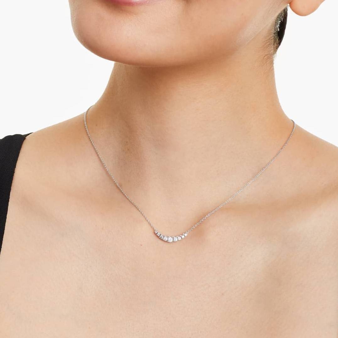 Radiant Cut Lab Grown Diamond Solitaire Necklace