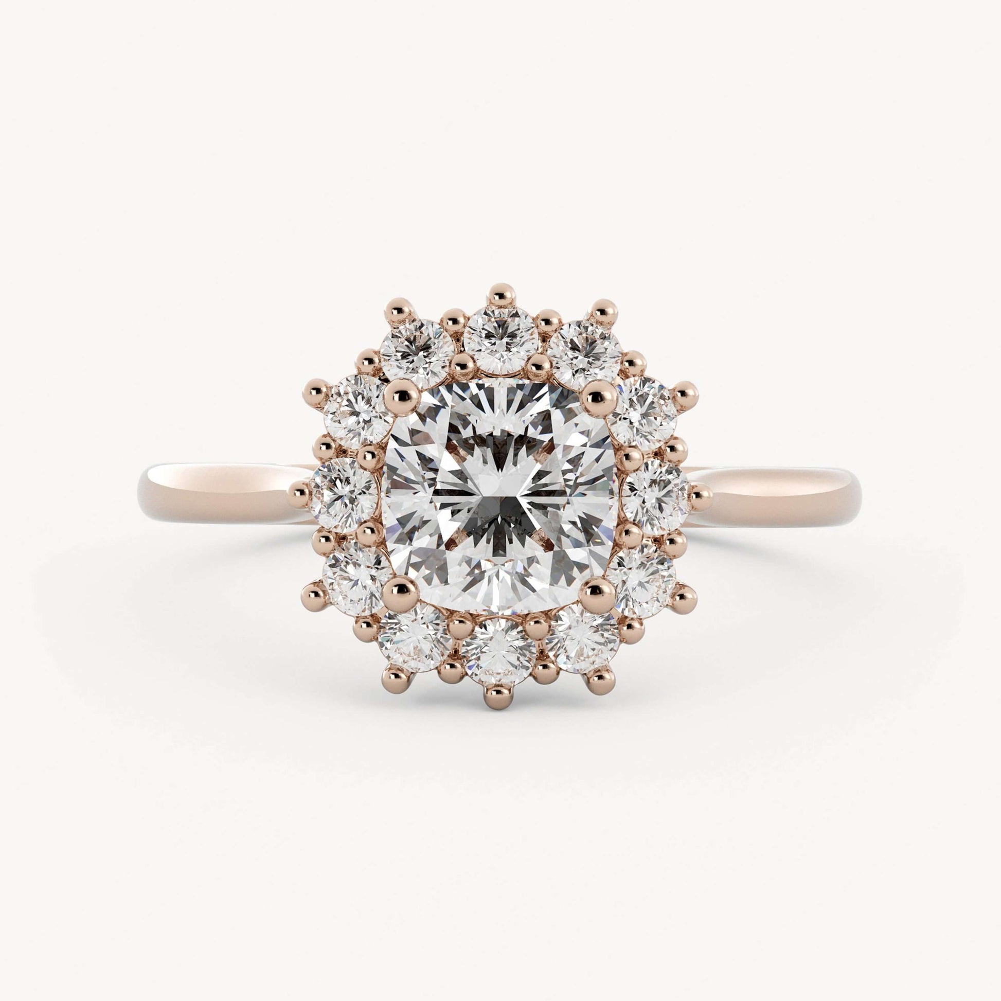 Radiant Cut Moissanite Diamond Ring