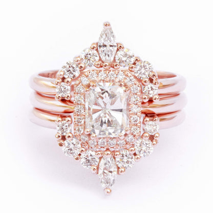 Radiant Cut engagement ring For Her