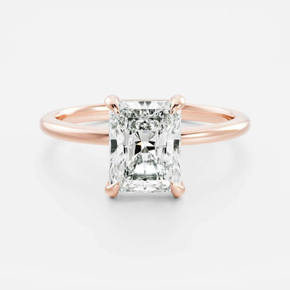 Radiant Diamond Anniversary Proposal Ring for Women