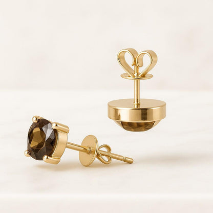 Rainbow Moonstone Studs Rainbow Moonstone Earrings