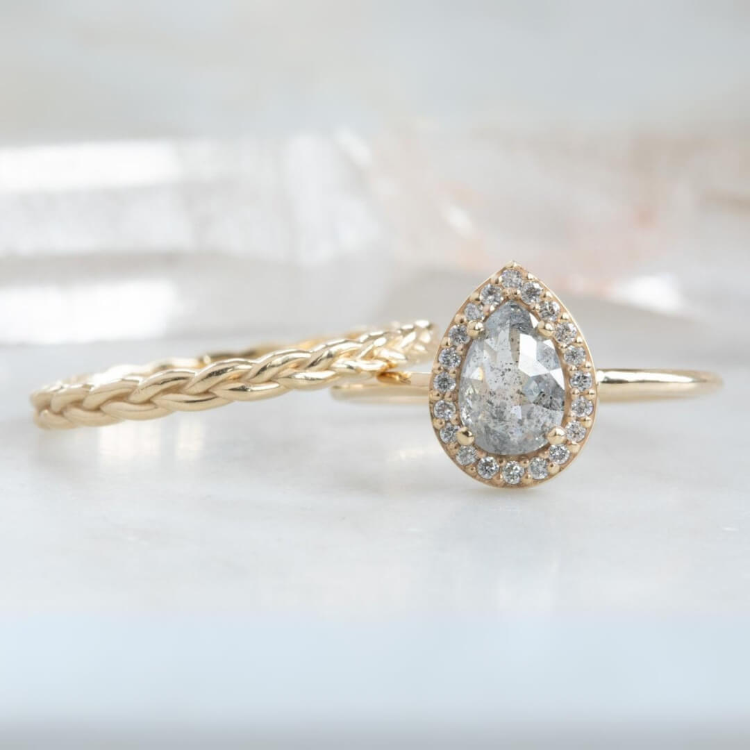real gold plain marriage band