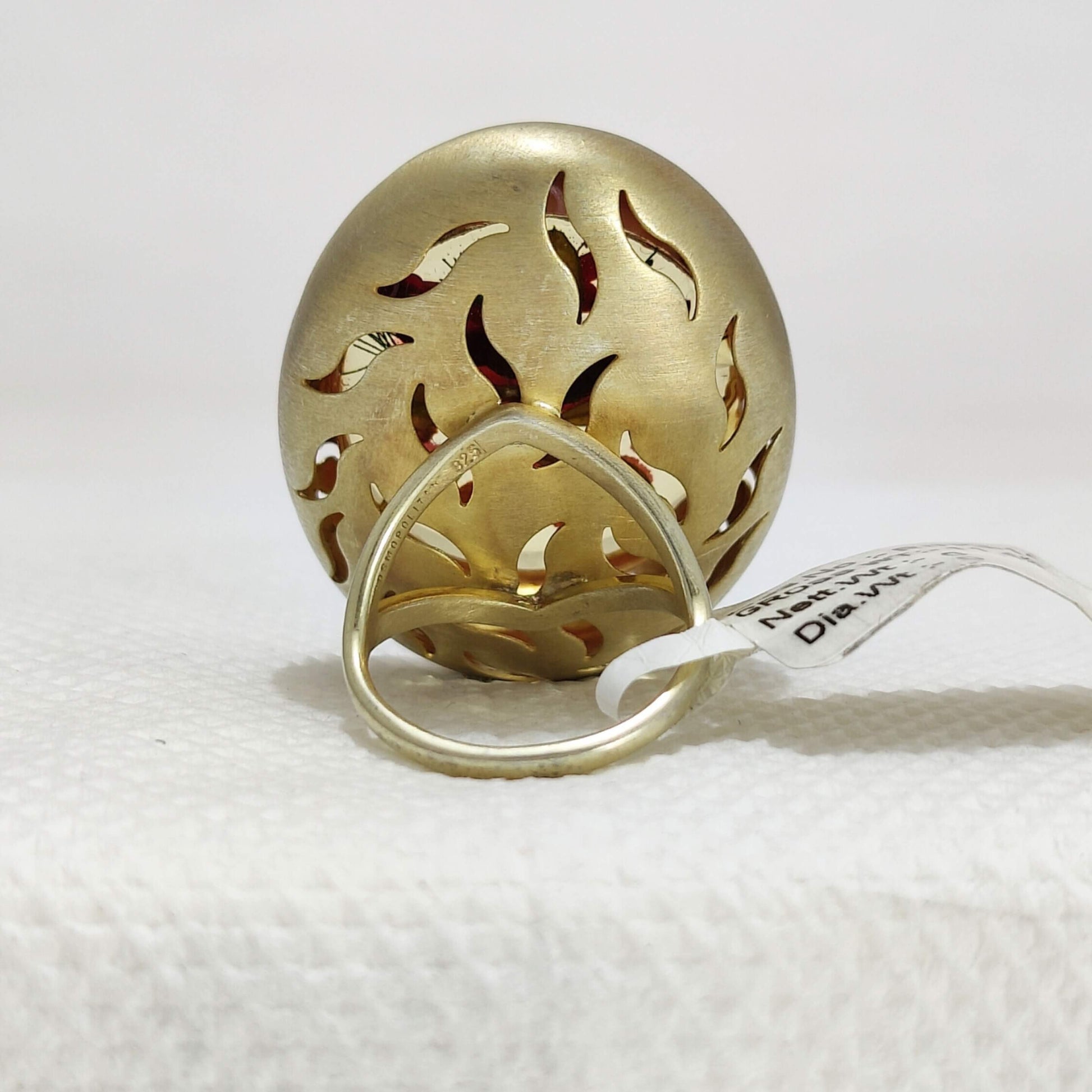 Real Flower Ring, Forget me Nots, Botanical Jewelry