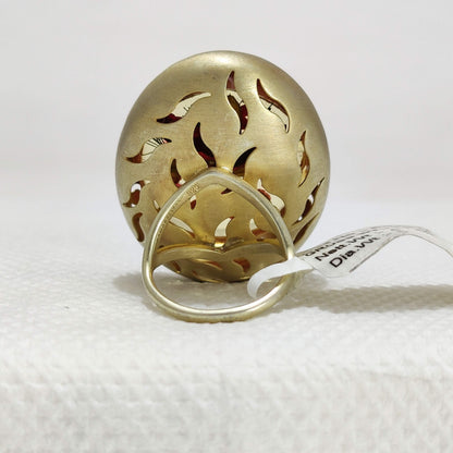 Real Flower Ring, Forget me Nots, Botanical Jewelry