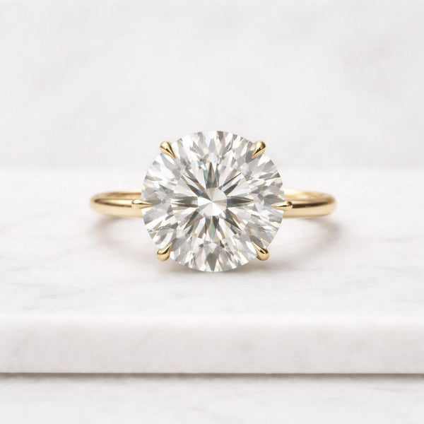 Real Lab Diamond Open Cuff Wedding Ring