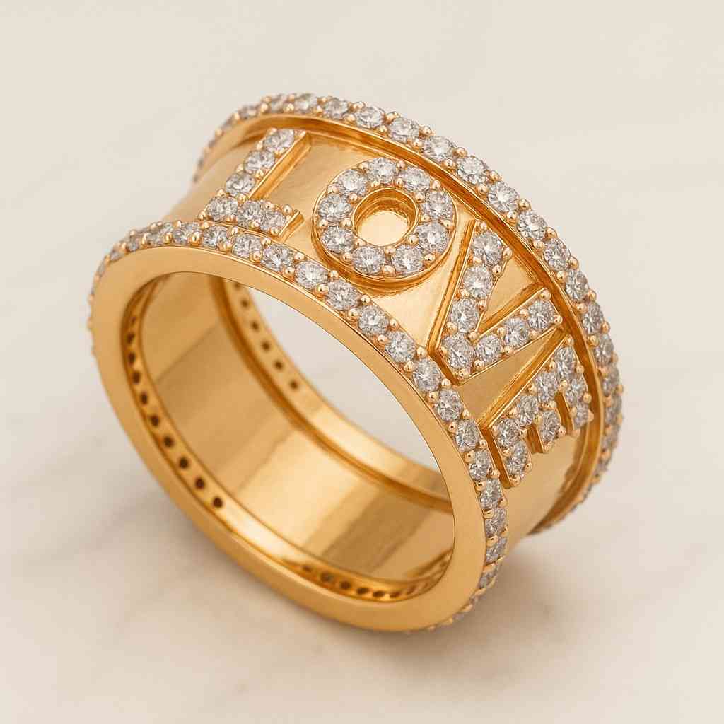 Real Lab Diamond Ring for Anniversary Gifts Pear Stackable Ring