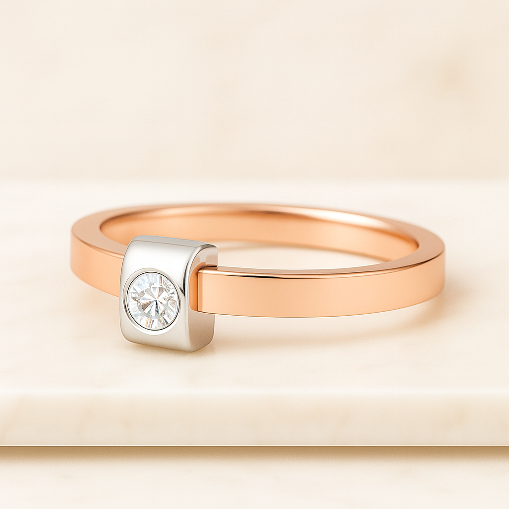 Real Lab Grown Diamond Full Eternity Ring Unique Stacking Engagement Band