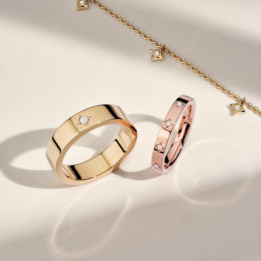 Rose_Gold_Distance_Diamond_Ring
