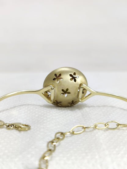 Rose bracelet with Yellow Gold