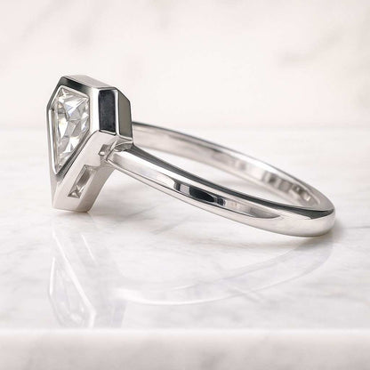 Rose cut Diamond Ring Engagement Ring Gift