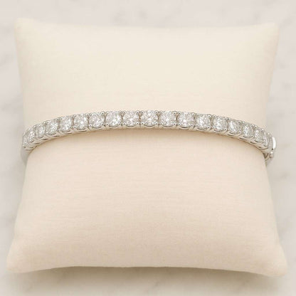 Stackable Bracelet 14K Solid Gold bracelet With Certificate