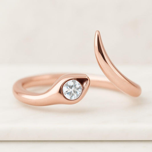 Anniversary Gift For Women Moissanite Sterling Silver Wavy Wedding Band Curved Stacking Ring Half Eternity Round Cut