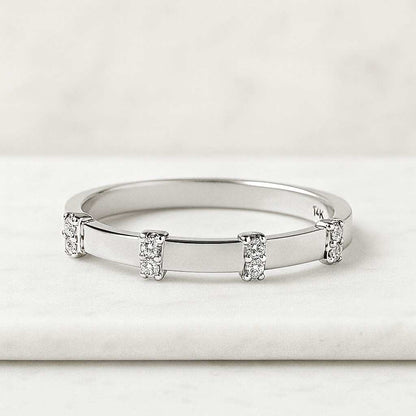 Round Brilliant Cut Lab Grown Diamond Engagement Ring, Hidden Halo Solitaire Ring