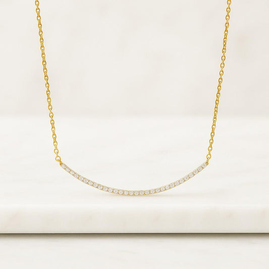 Round Brilliant Diamond Necklace IGI Certified 18K Gold  Unisex Luxury Tennis Necklace  Fine Jewelry Gift