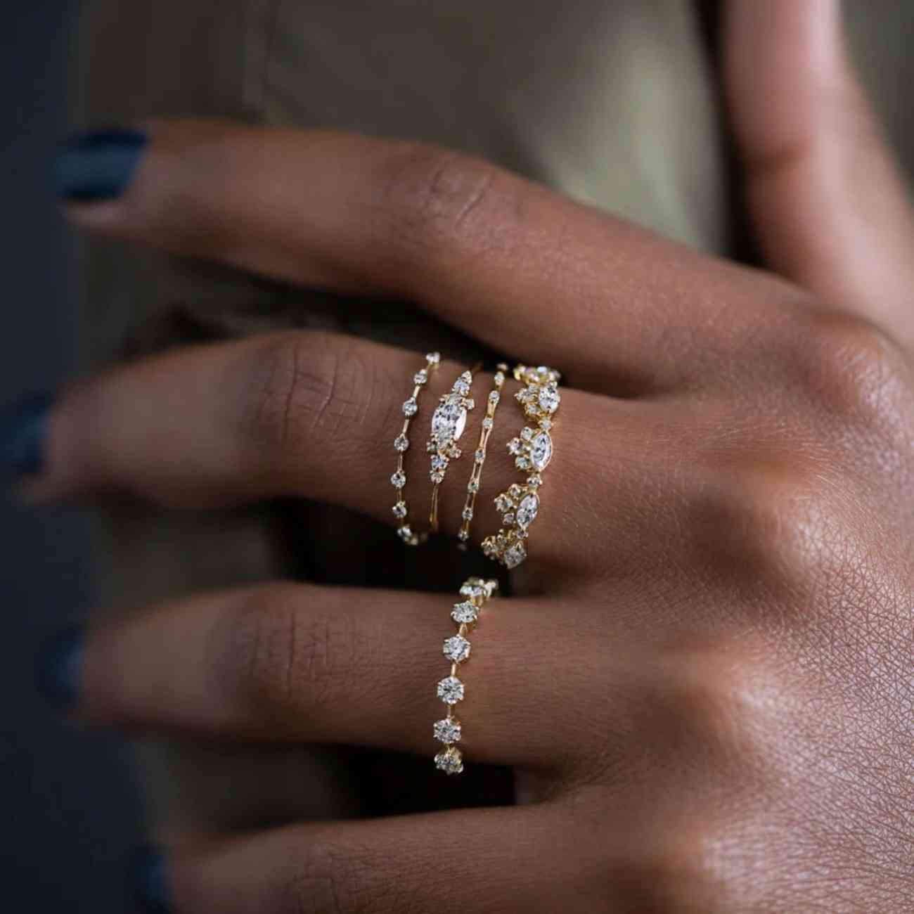 Round Cut Diamond Ring For  Gift