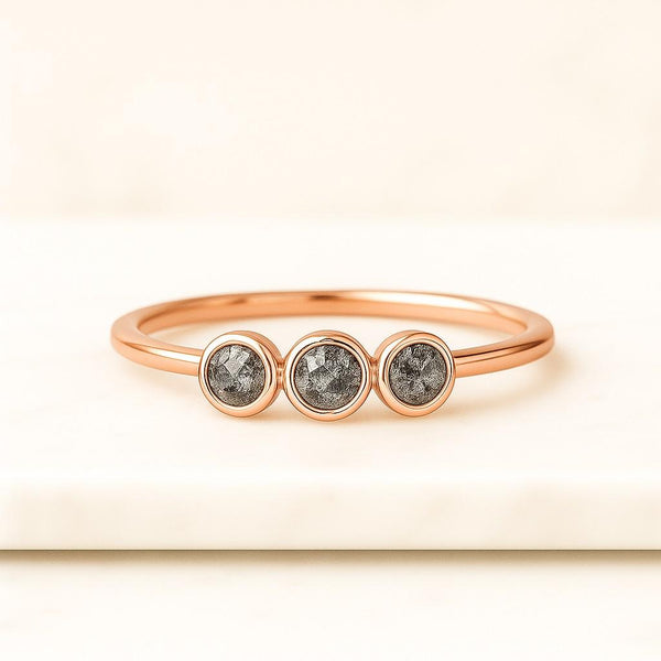 Round Cut Diamond Solitaire Ring Designer Prong Setting HPHT Natural Diamond 925 Silver 14K Gold Plated  Handmade promise ring