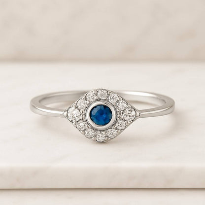 Round Cut Eco Friendly Diamond Halo Ring Prong Set CVD Diamond Dainty Ring