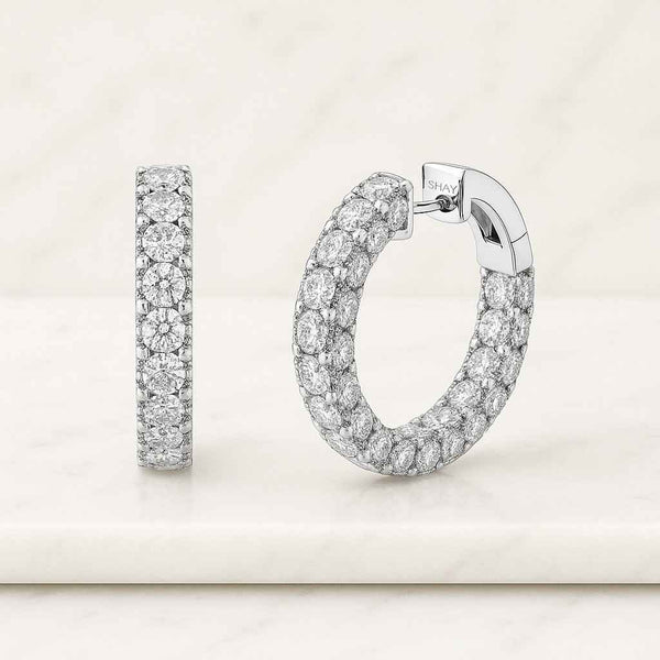 Round Cut Lab Diamond Bridesmaid Earrings  Solitaire Diamond Drop Earrings 14K Yellow Gold Hand Made Diamond Lever Back Earrings