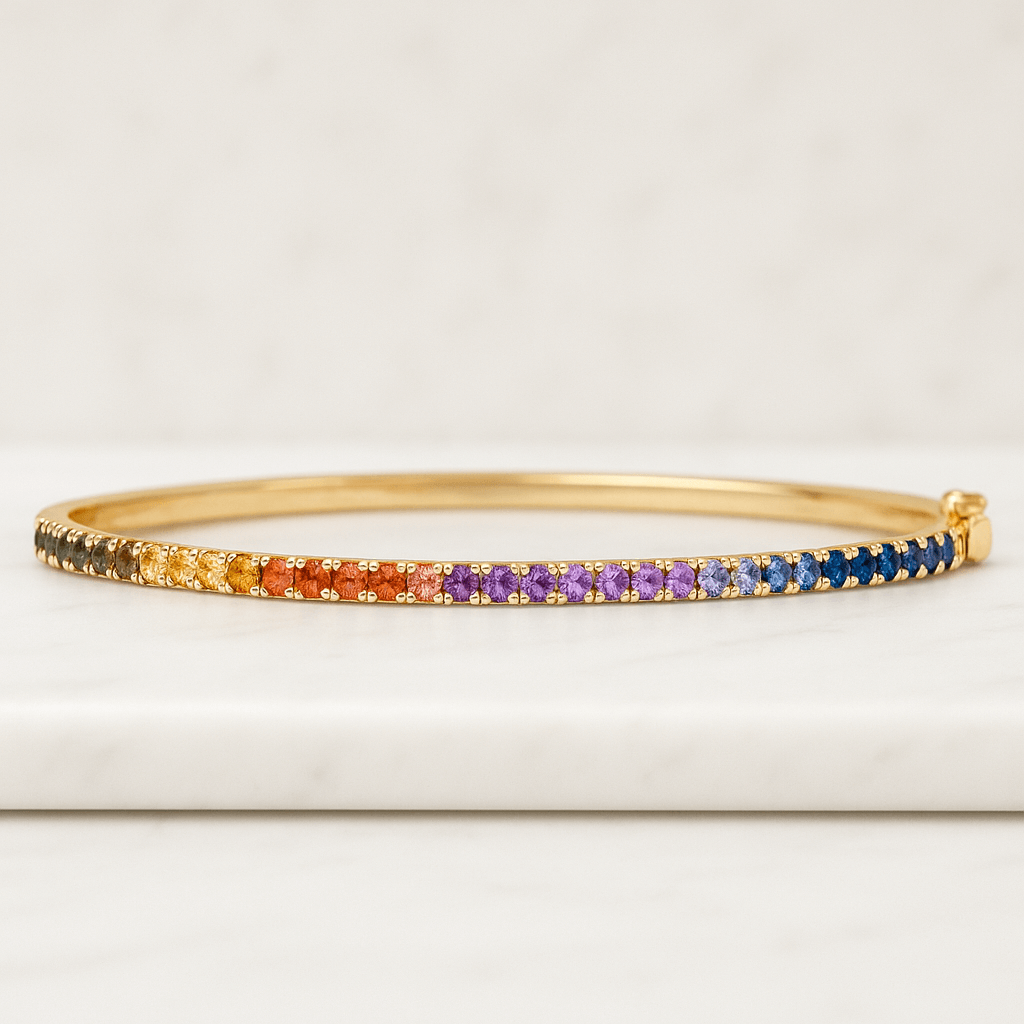 14K Solid Gold Stackable Band, Lab Diamond Band For Wedding Gift