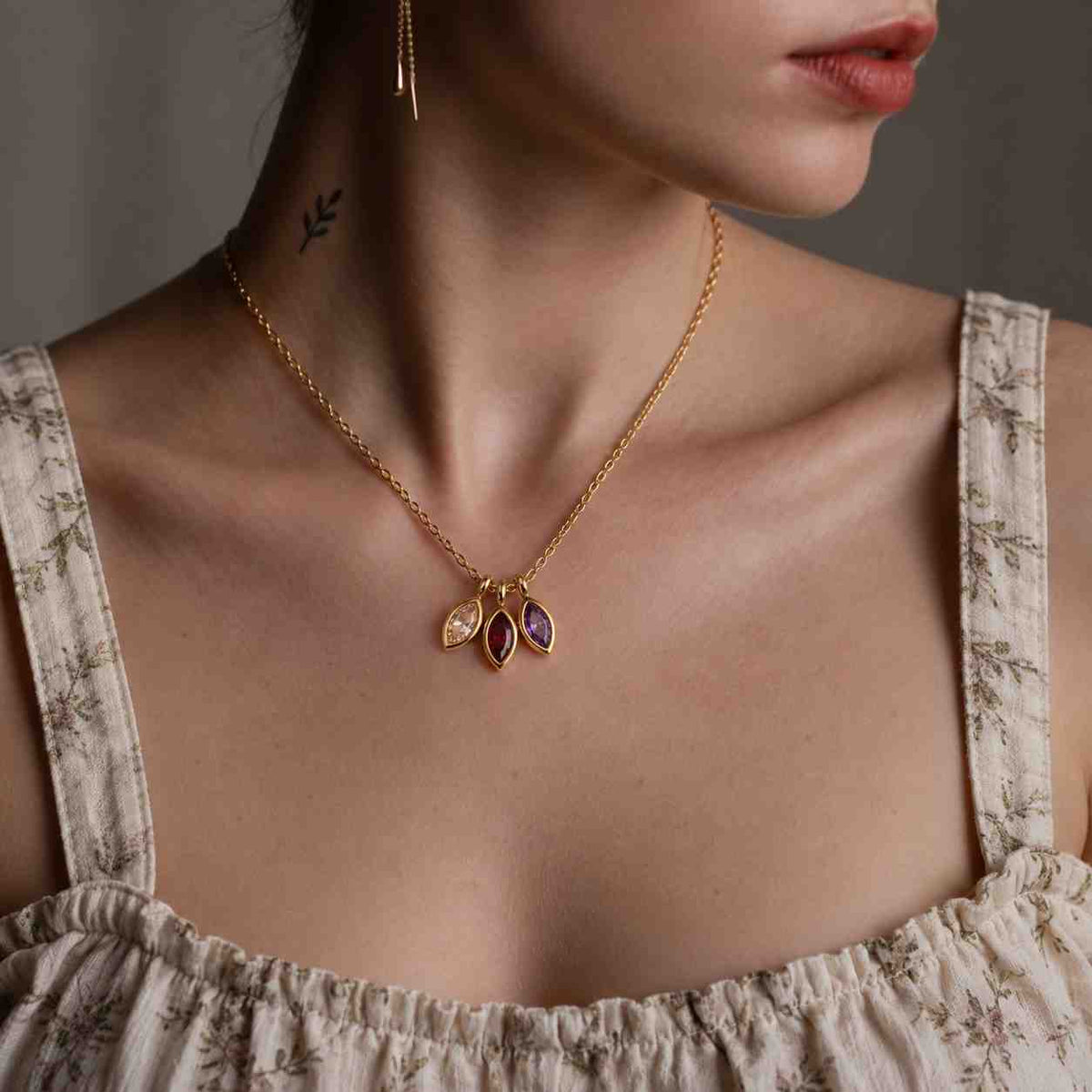 round cut lab grown diamond cluster heart pendant/ lab diamond pave set pendant necklace/ solid gold wedding necklace/ birthday gift for her

