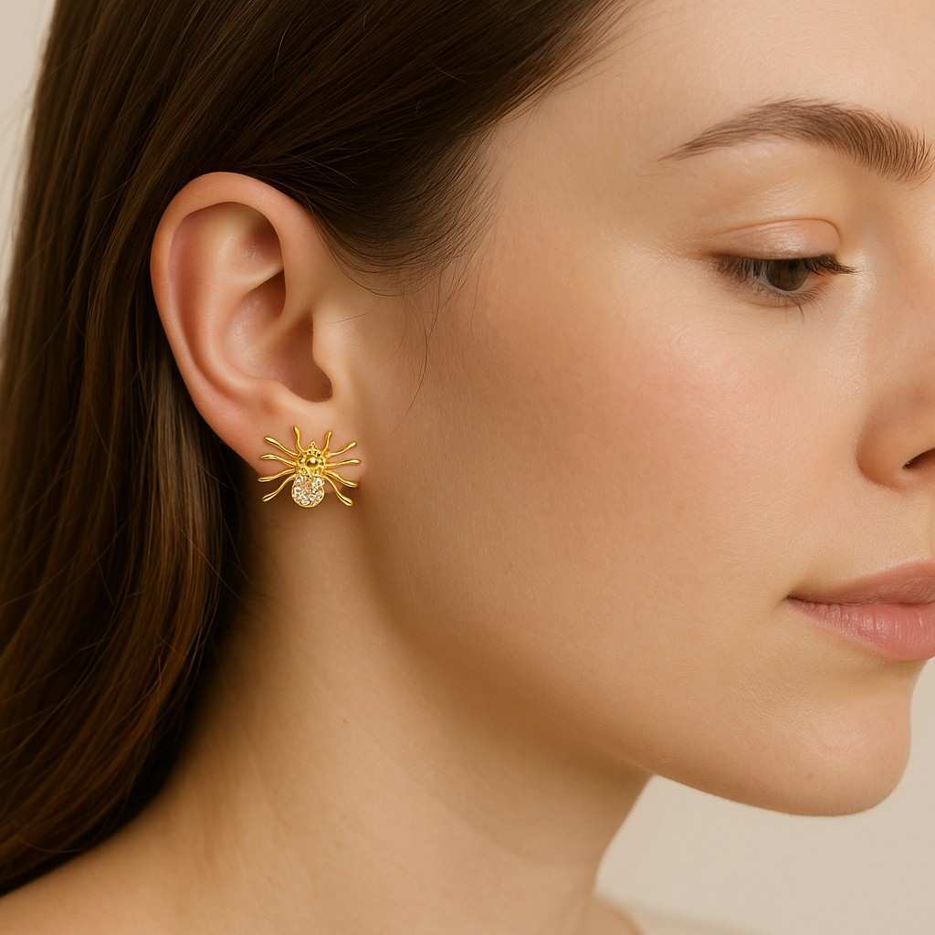 Round Cut Lab Grown Diamond Earrings,Diamond Stud Earrings,Martini Earring,Push Back Earrings,Gift for Mother