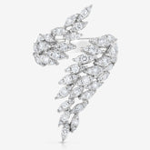 Round Cut Wedding Ring for Women Gold Enhancer Rings