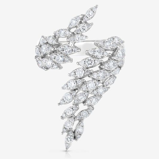 Round Cut Wedding Ring for Women Gold Enhancer Rings