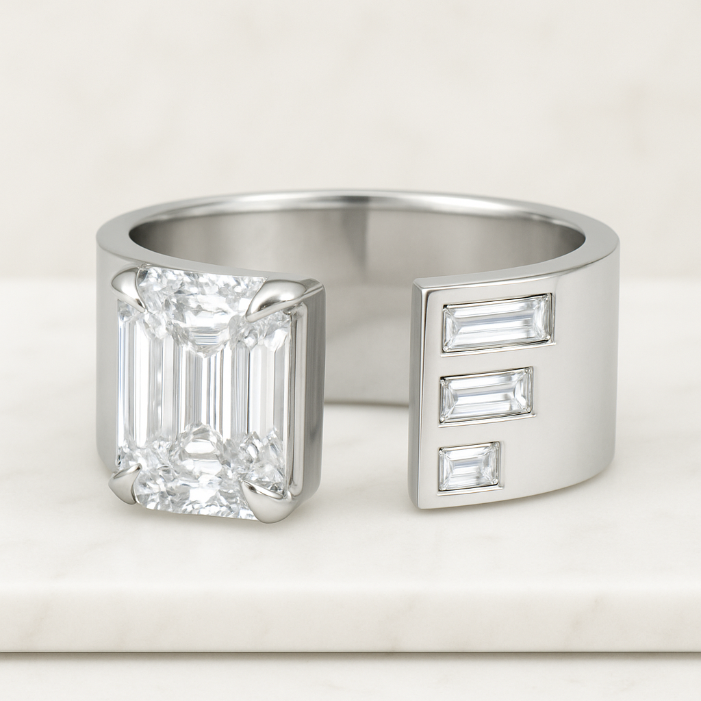 Round Diamond Anniversary Ring Solitaire Wedding Ring White Rose Yellow Gold Ring