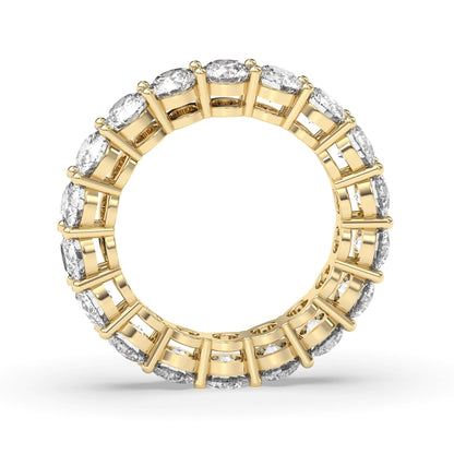 Round Diamond Wedding Band for Engagement Ring