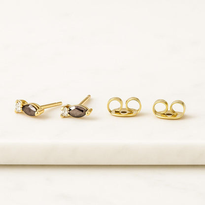 Round Lab Grown Diamond Engagement Ring Diamond Set in Claw Prongs Solid Yellow Rose White Gold Ring